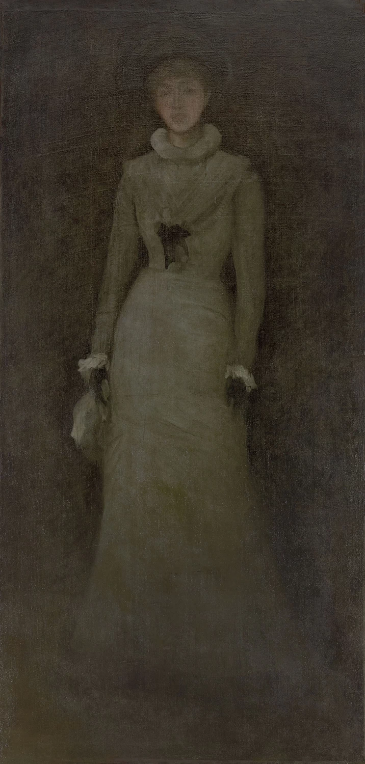 Ames McNeill Whistler - Ritratto della signorina Florence Leyland, Portland Art Museum, Portland